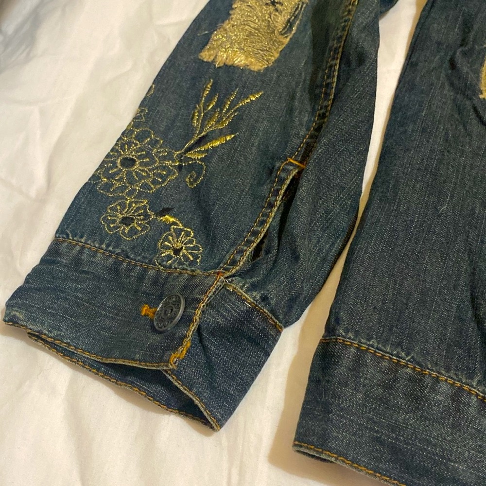 Chico’s Vintage Patchwork With Beads & Embroidere… - image 7